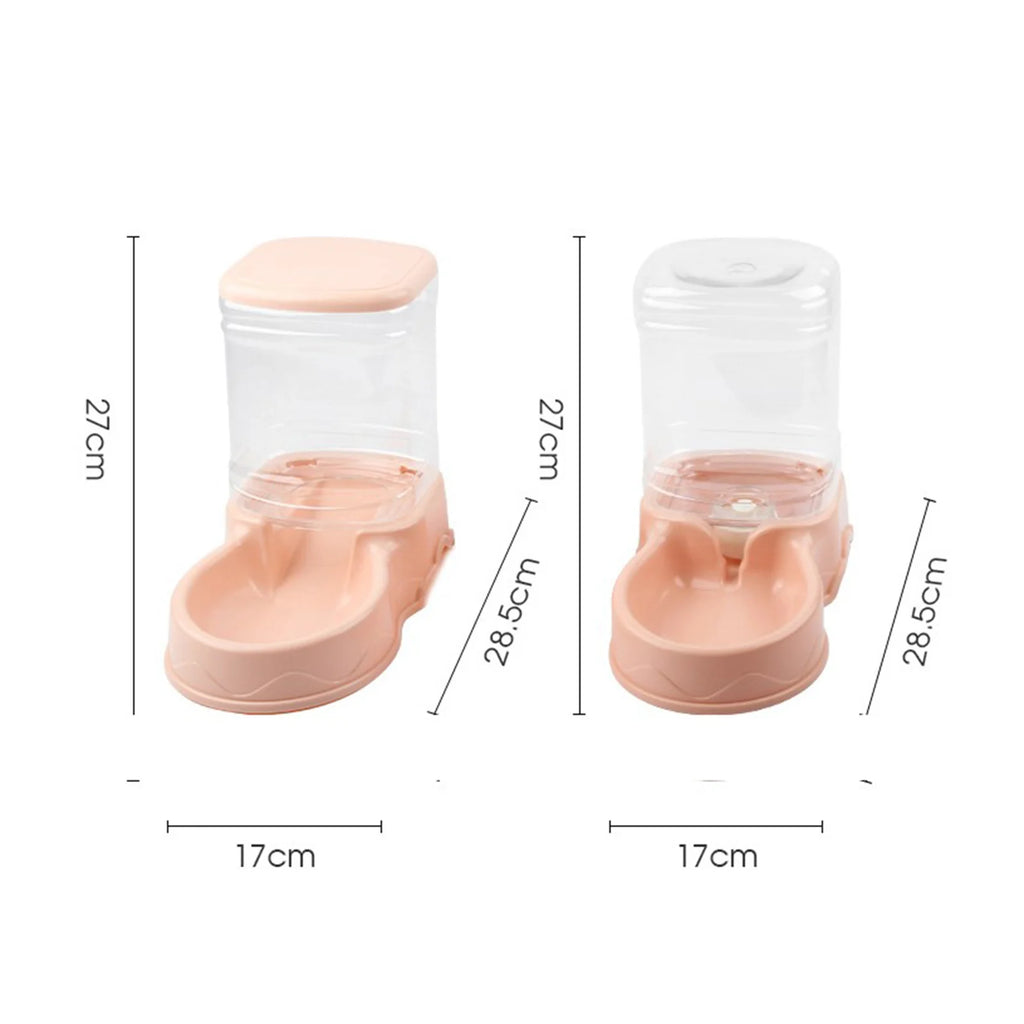 3.5L Automatic Pet Feeder Water Food Dispenser for Dogs And Cats Small Medium Large - Pet Drinking Dish Travel Supply