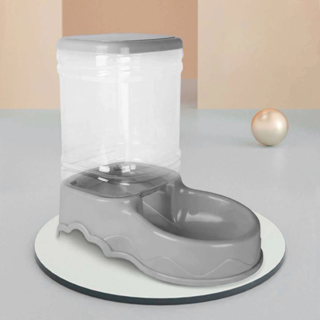3.5L Automatic Pet Feeder Water Food Dispenser for Dogs And Cats Small Medium Large - Pet Drinking Dish Travel Supply