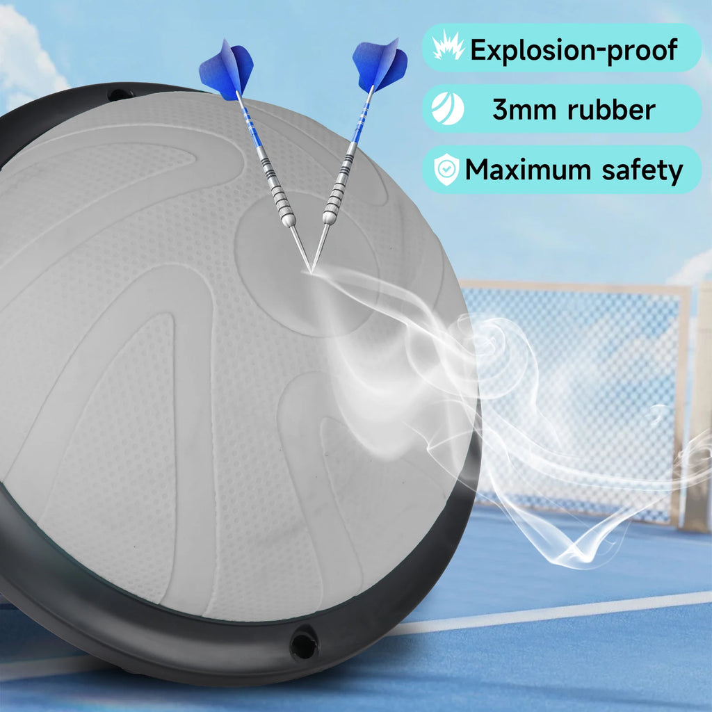 1pc Yoga Balance Ball Wave Speed Ball Half Round Foot Balance Ball Thickened Explosion-proof Yoga Ball Fitness Core Weight Loss